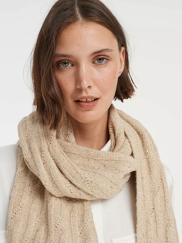 OPUS | Schal APALI SCARF | beige