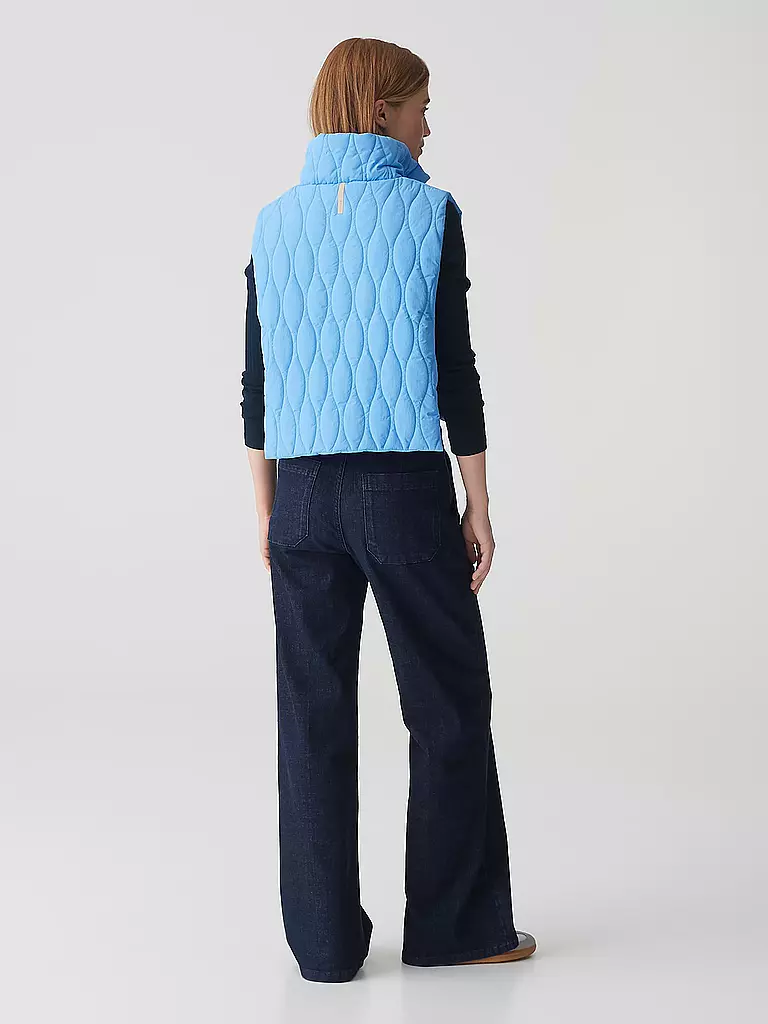 OPUS | Steppgilet ANJOLI | blau