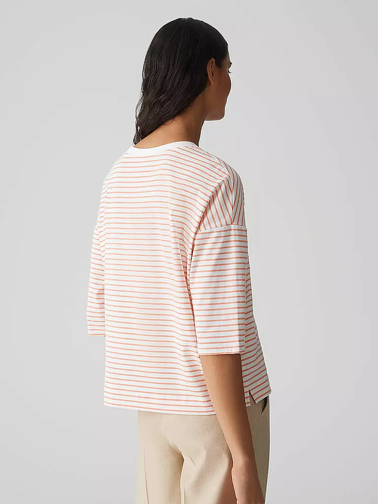 OPUS | T-Shirt SEIFEN PREPPY  | orange