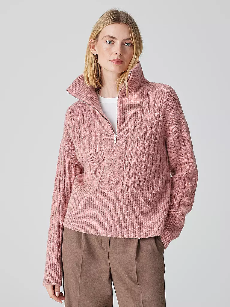 OPUS | Troyer Pullover POPFY | rosa