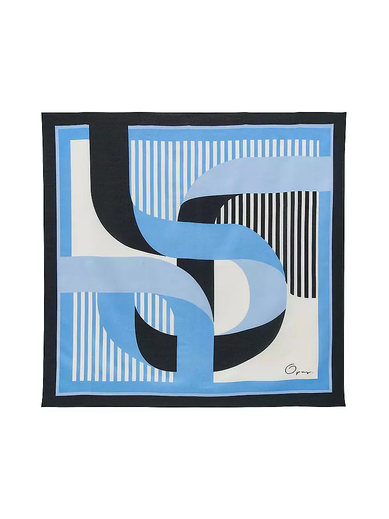 OPUS | Tuch ARGETIC SCARF | blau