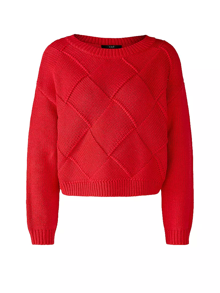 OUÍ | Pullover | rot