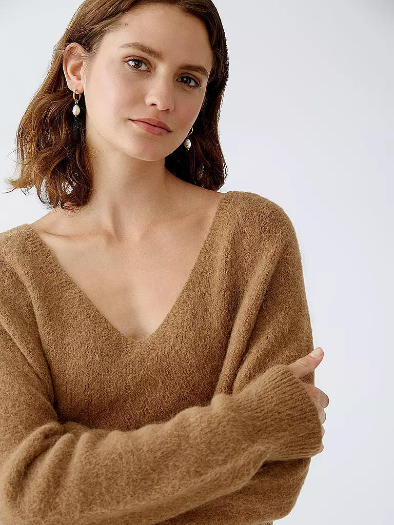 OUÍ | Pullover | camel