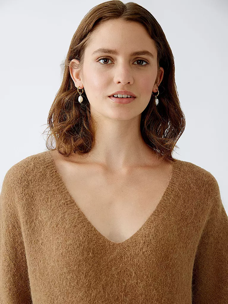 OUÍ | Pullover | camel