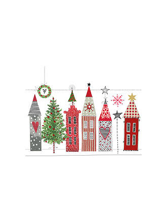 PAPER-PRODUCTS | Weihnachts Lunch-Servietten 33x33cm PAPER HOUSES