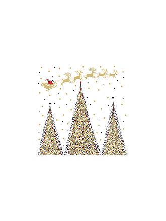 PAPER-PRODUCTS | Weihnachts Lunch-Servietten 33x33cm  JOYEUX NOEL