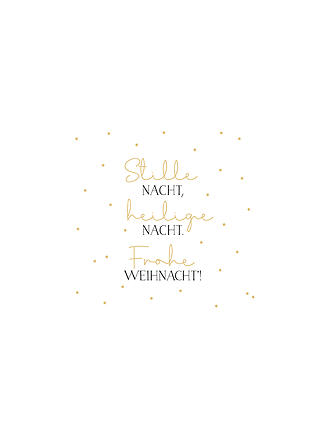 PAPER-PRODUCTS | Weihnachts Lunch-Servietten 33x33cm STILLE NACHT