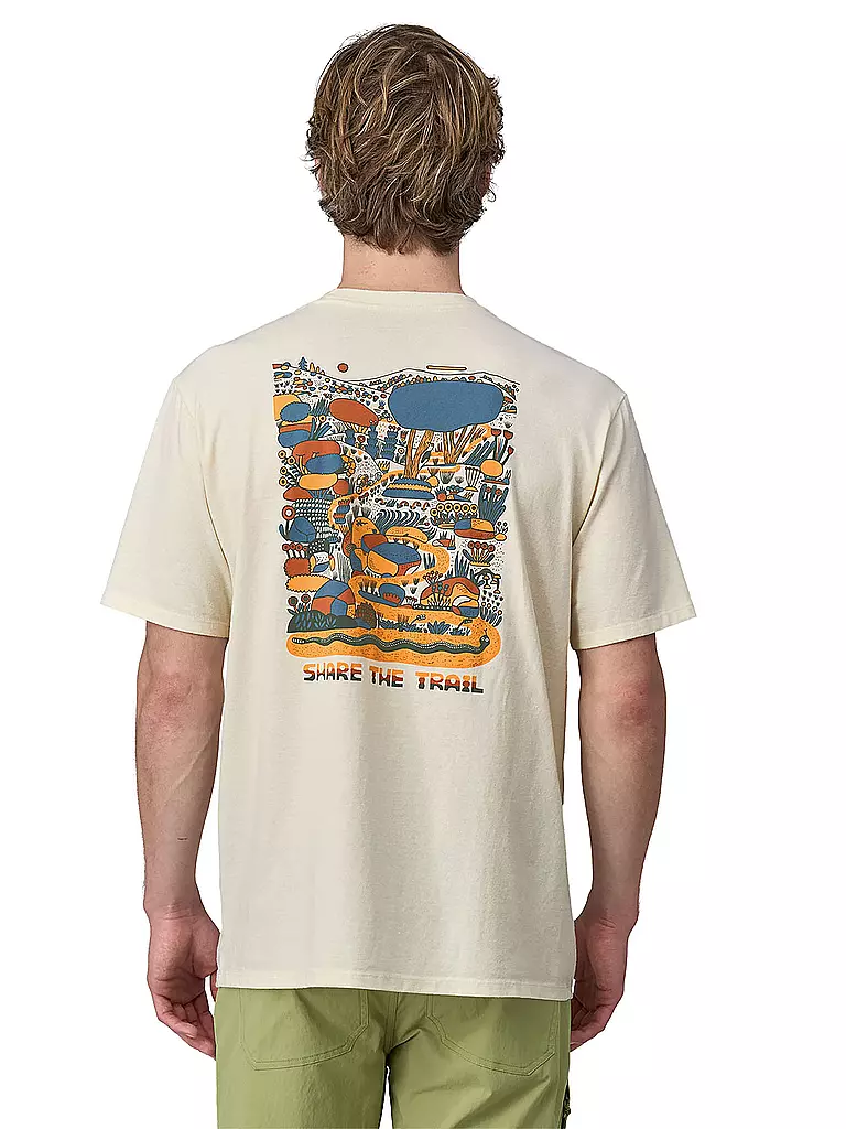 PATAGONIA | T-Shirt M'S COMMONTRAIL POCKET | weiss