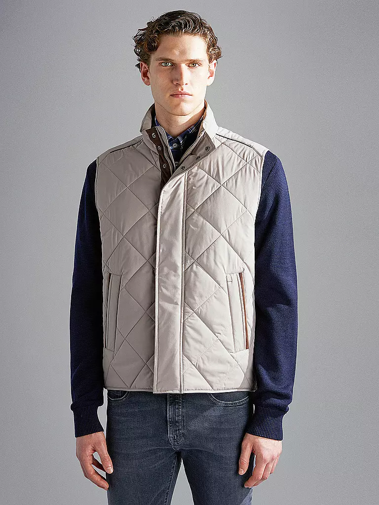 PAUL & SHARK | Steppgilet | dunkelblau