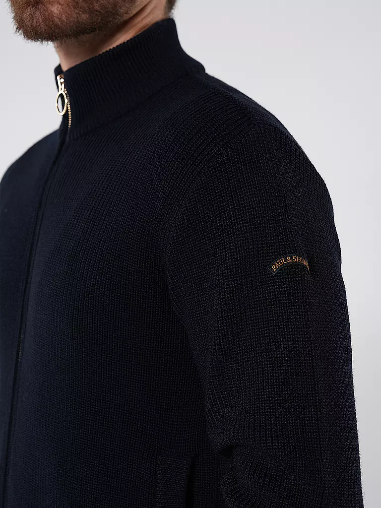 PAUL & SHARK | Strickjacke | dunkelblau