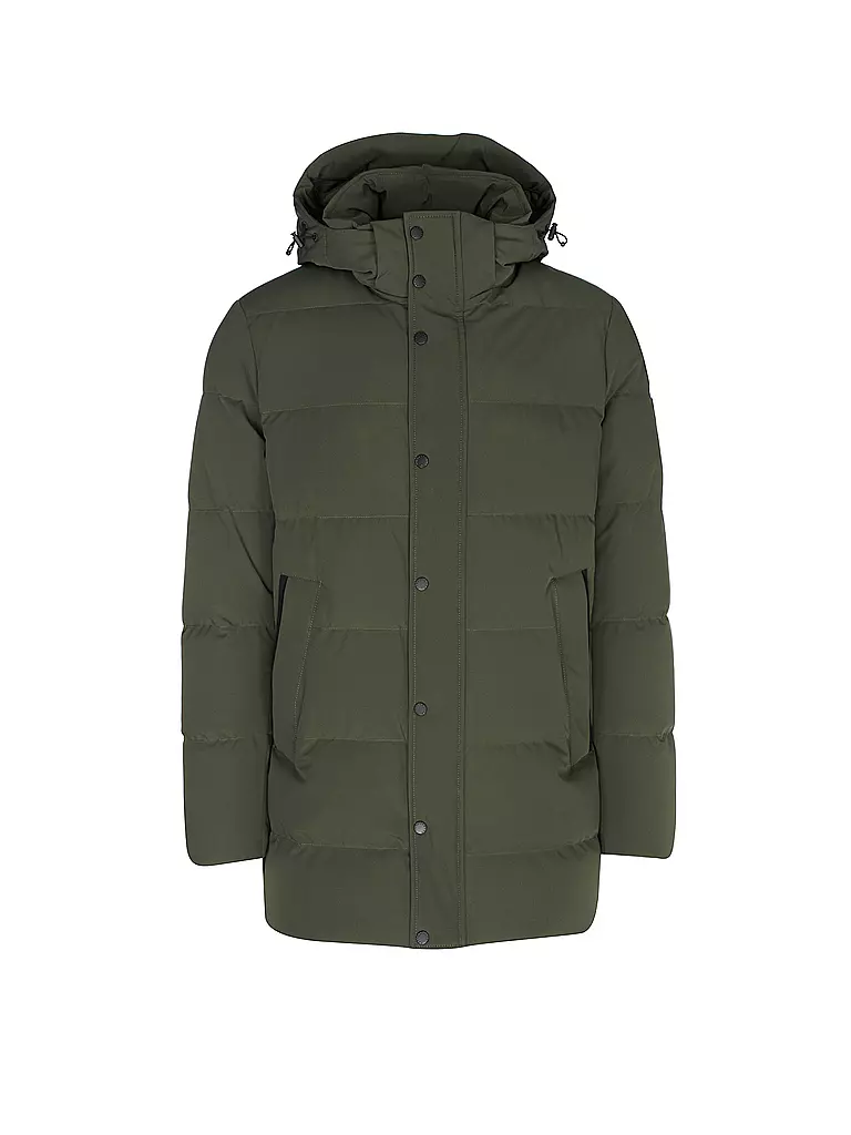 PAUL & SHARK | Daunenparka  | olive