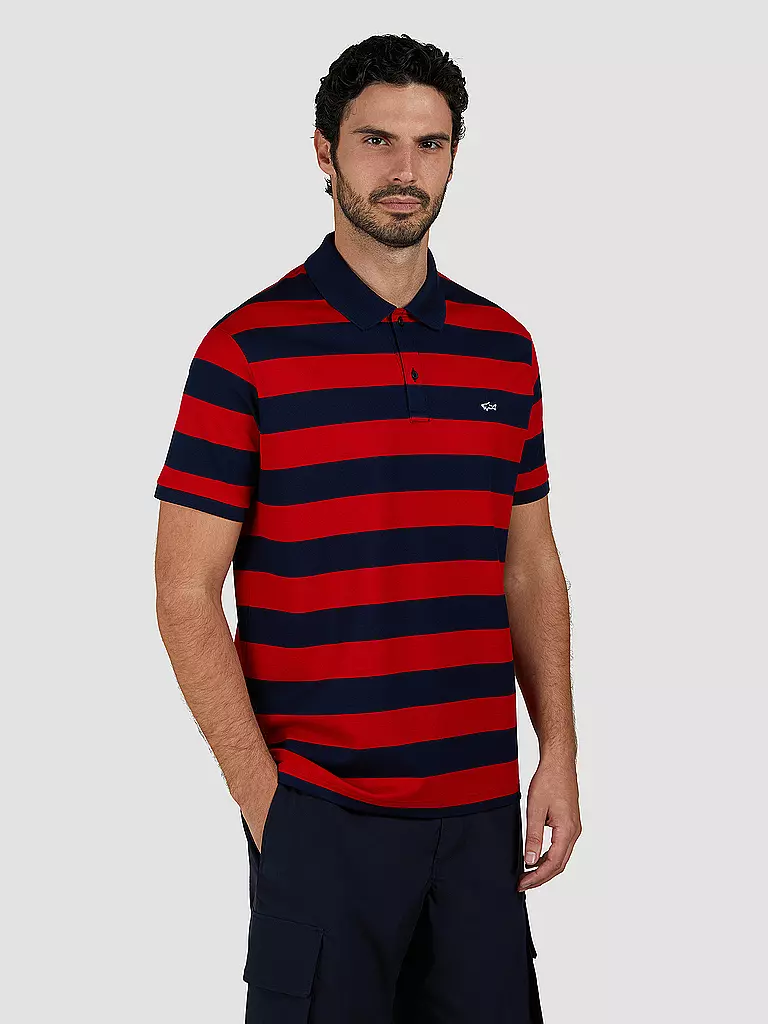 PAUL & SHARK | Poloshirt  | rot