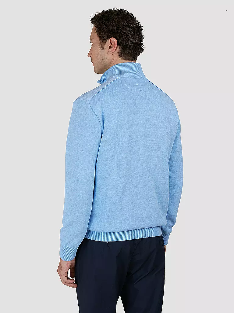 PAUL & SHARK | Troyer Pullover  | hellblau