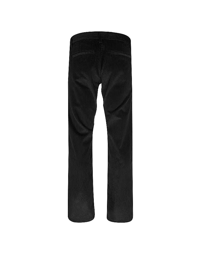 PEGADOR | Cordhose  Straight Fit | schwarz