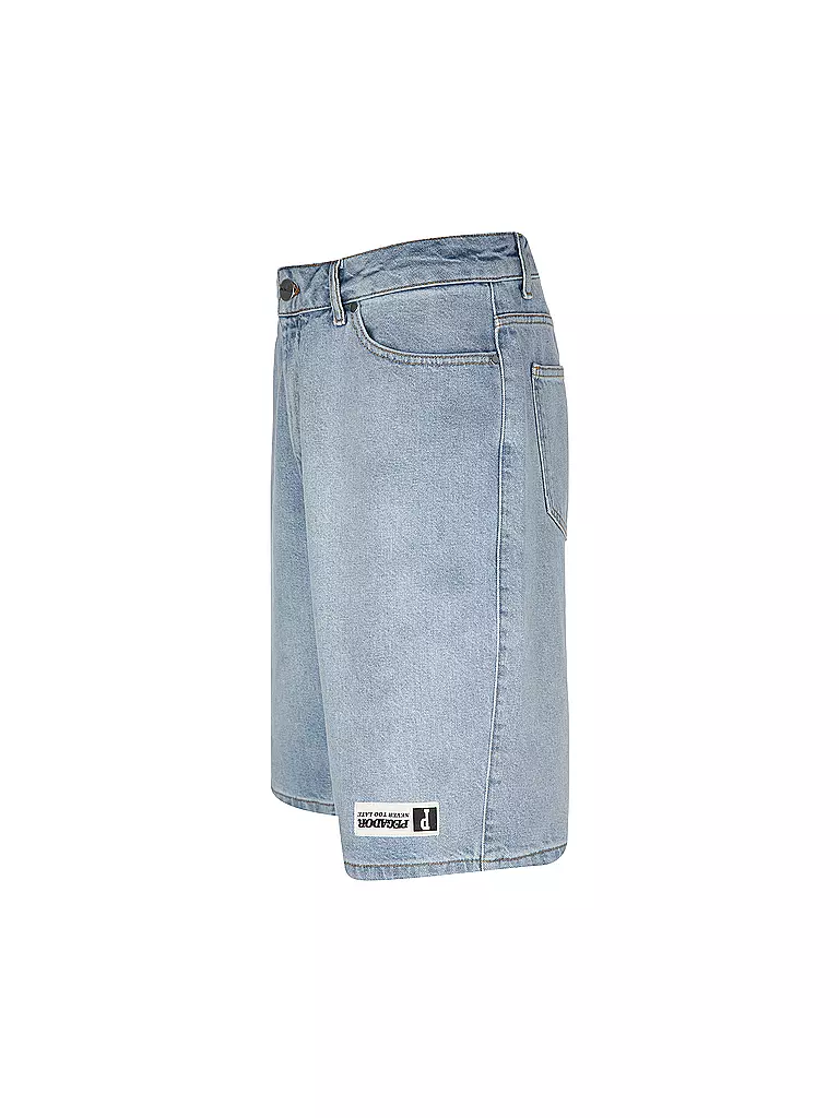 PEGADOR | Jeansshorts MOORES | hellblau