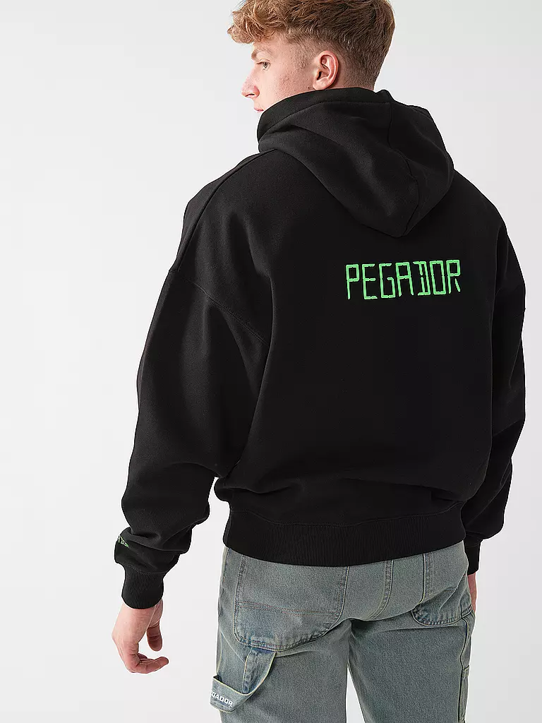 PEGADOR | Kapuzensweater - Hoodie BLEEK | schwarz