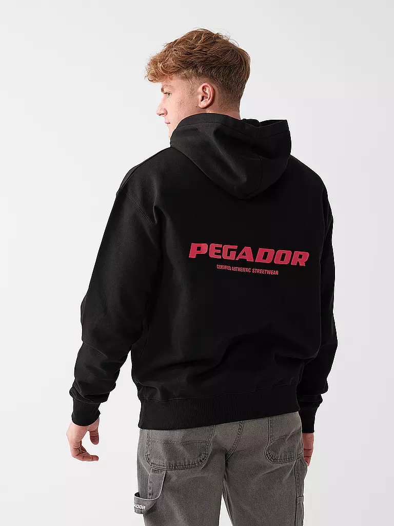 PEGADOR | Kapuzensweater - Hoodie COLNE  | schwarz