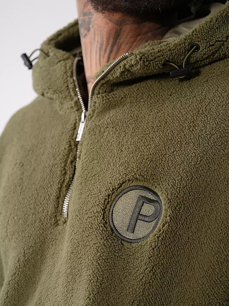 PEGADOR | Kapuzensweater - Hoodie FALL TEDDY | olive