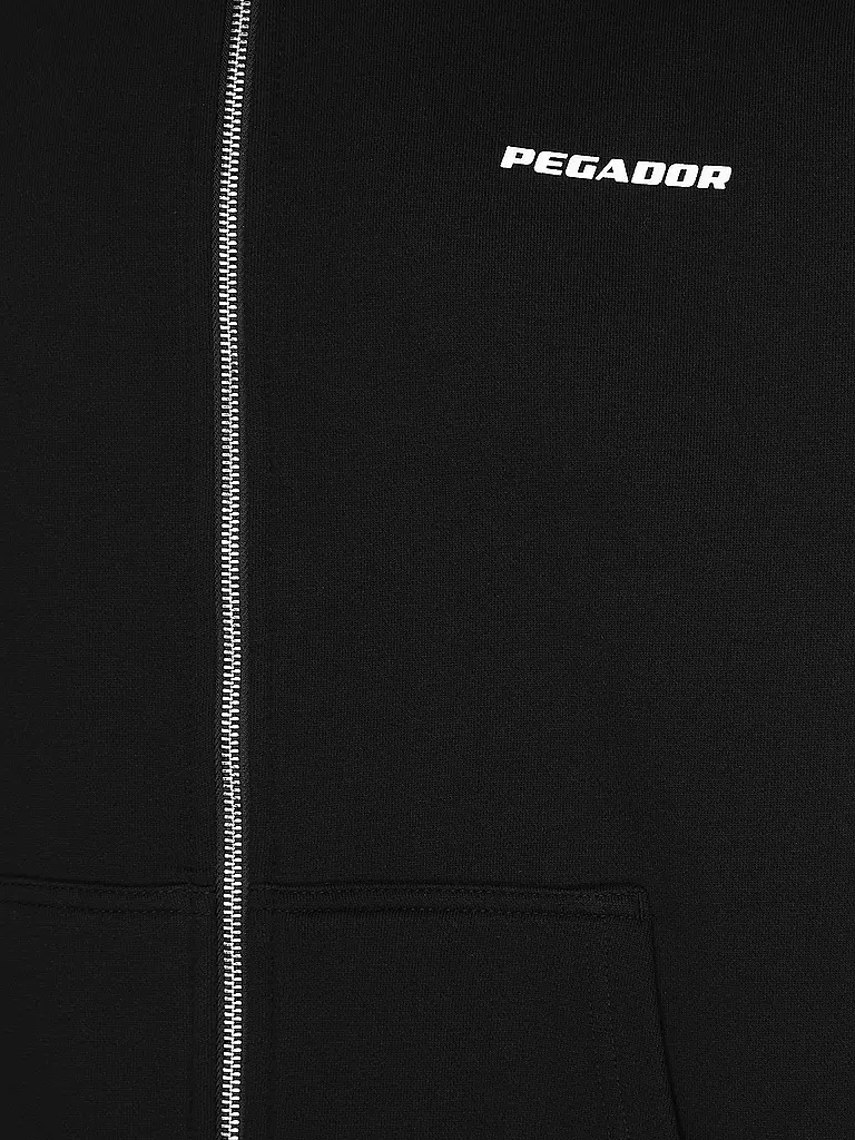 PEGADOR | Sweatjacke | schwarz