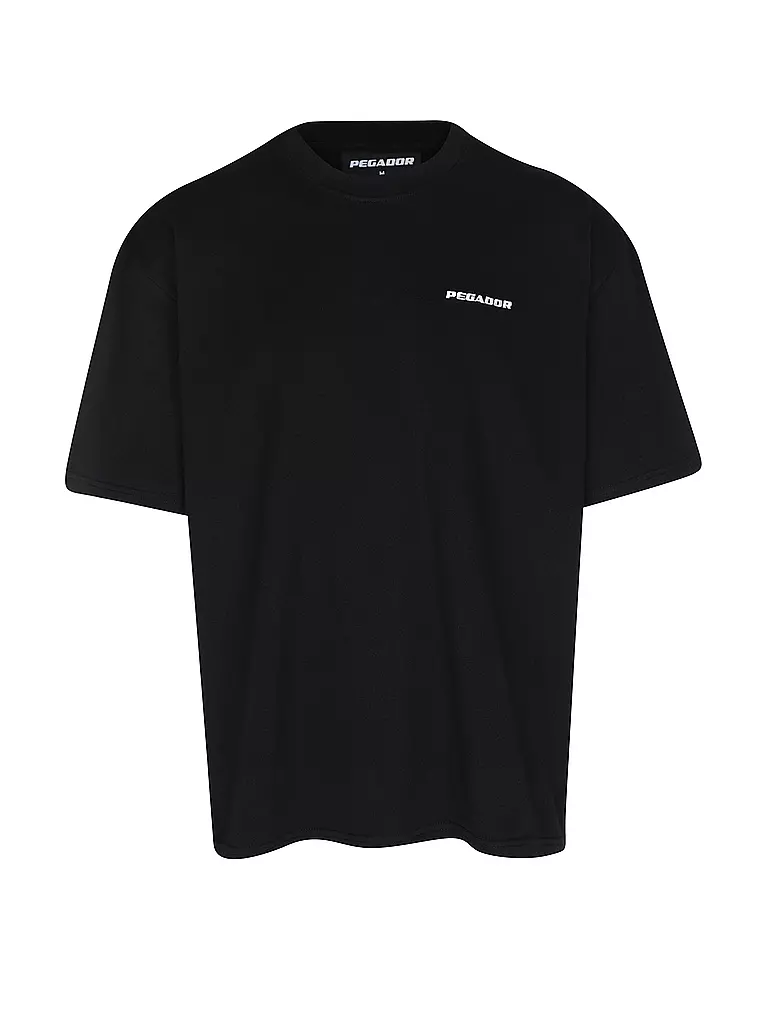 PEGADOR | T-Shirt Oversized Fit | schwarz