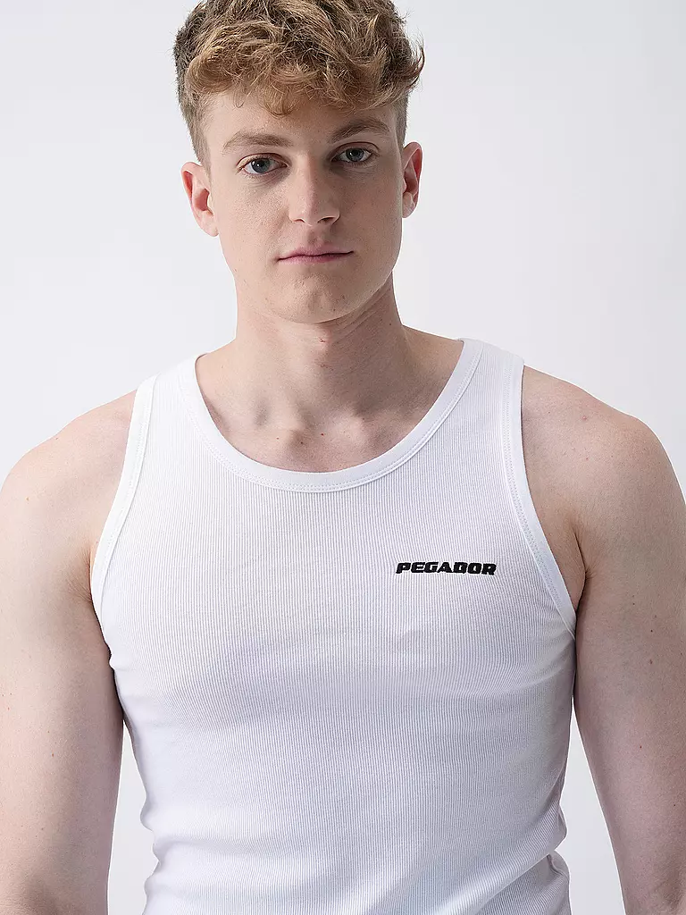 PEGADOR | Tanktop | weiss