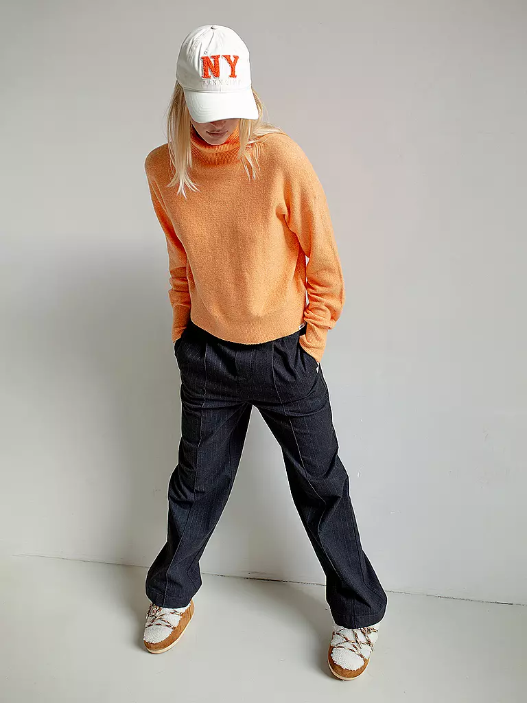 PENN&INK | Rollkragenpullover | orange