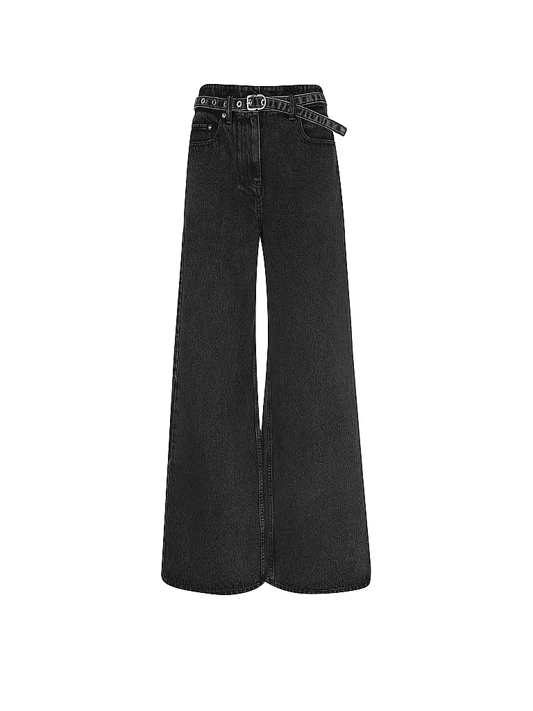 PHILLIP LIM | Jeans Wide Leg  | schwarz