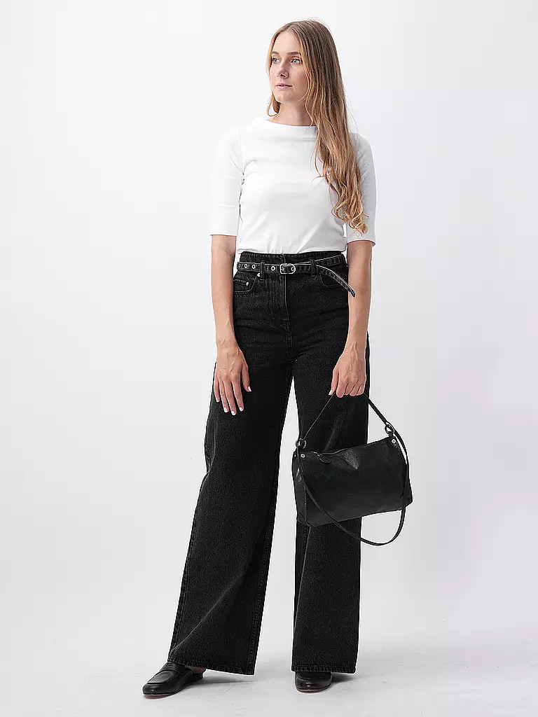 PHILLIP LIM | Jeans Wide Leg  | schwarz