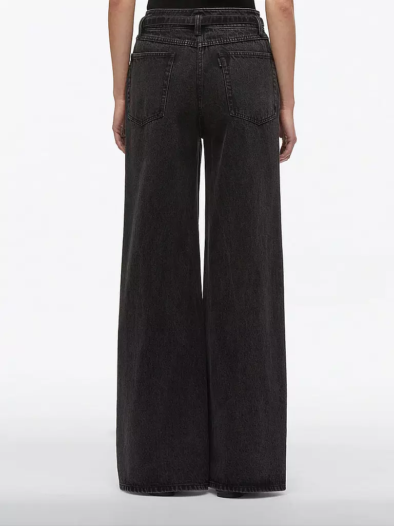 PHILLIP LIM | Jeans Wide Leg | schwarz