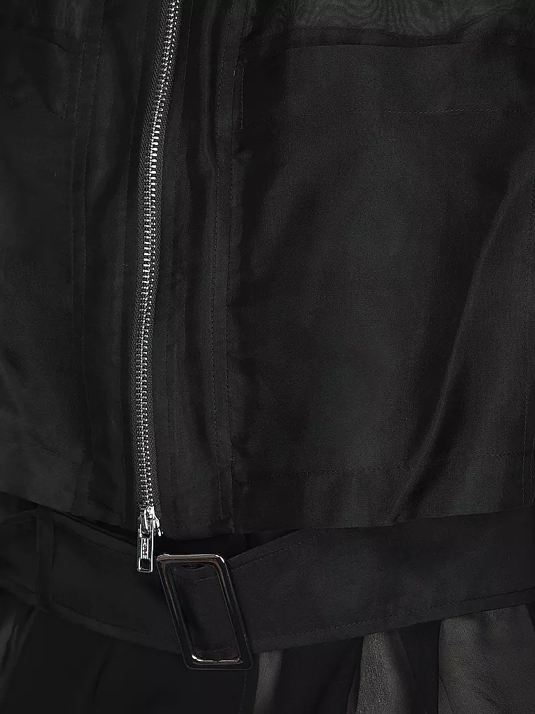 PHILLIP LIM | Seidenblouson ORGANZA | schwarz