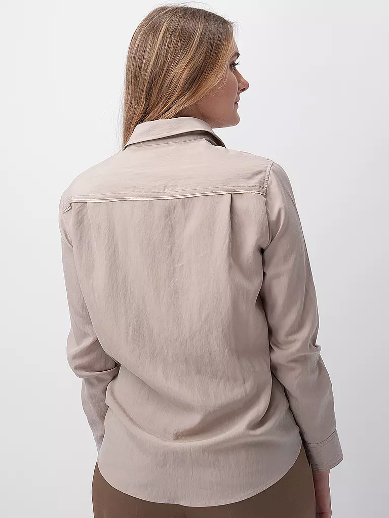 PHILLIP LIM | Wickelbluse | beige