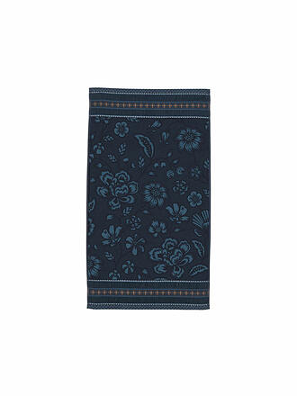 PIP STUDIO | Handtuch  JASMIN JACQUARD 55x100cm Dark Blue