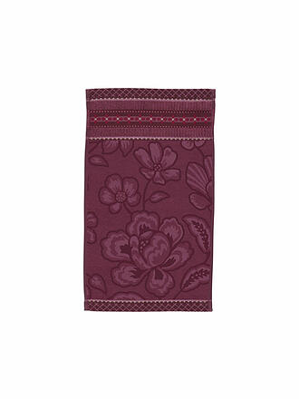 PIP STUDIO | Gästetuch  JASMIN JACQUARD 30x50cm Dark Pink