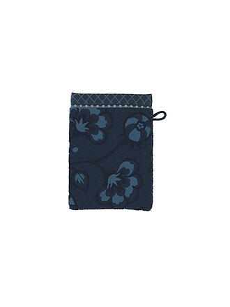 PIP STUDIO | Waschhandschuh  JASMIN JACQUARD 16x22cm Dark Blue