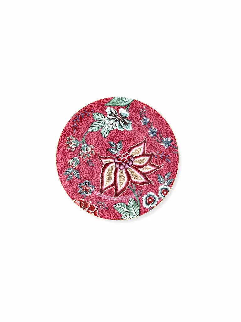 PIP STUDIO | Dessertteller 17cm Flower Festival Dark Pink | beere