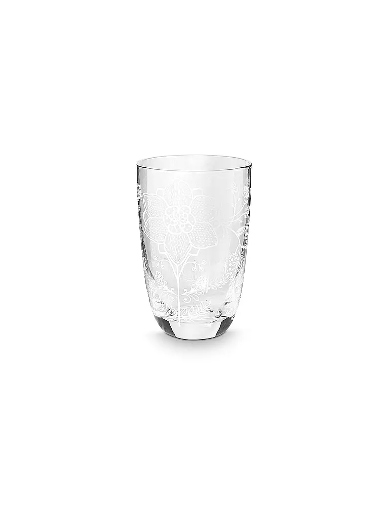 PIP STUDIO | Longdrink Glas 2er Set 400ml Flower White | transparent