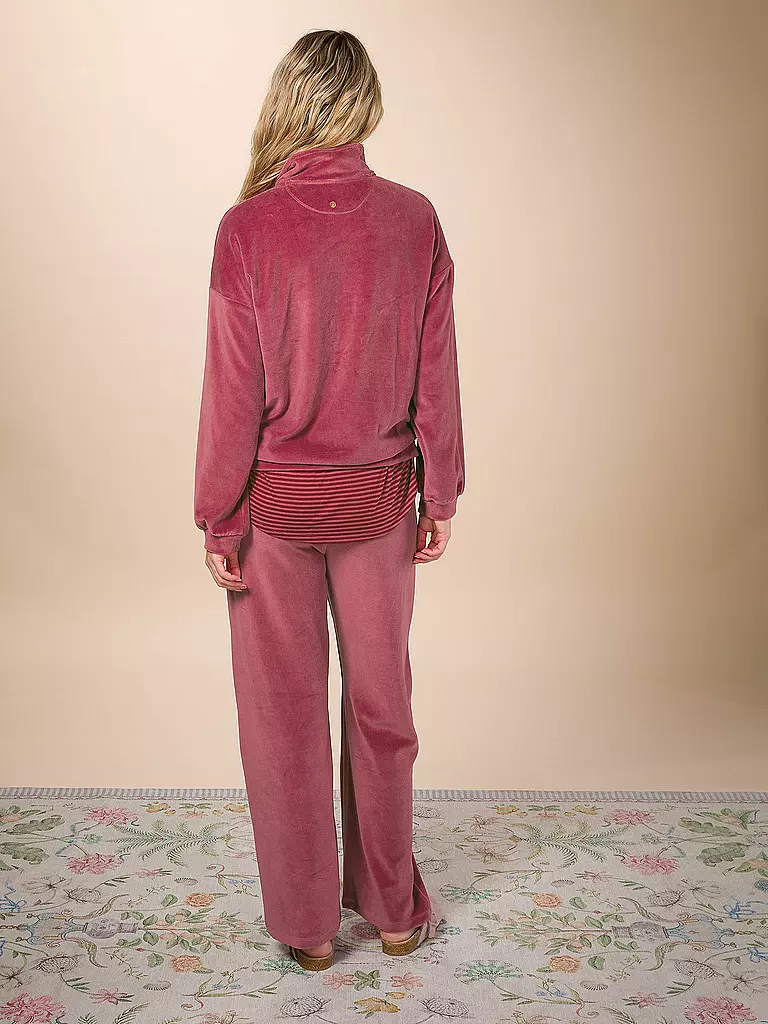 PIP STUDIO | Loungehose VELVET BRITTA | beere