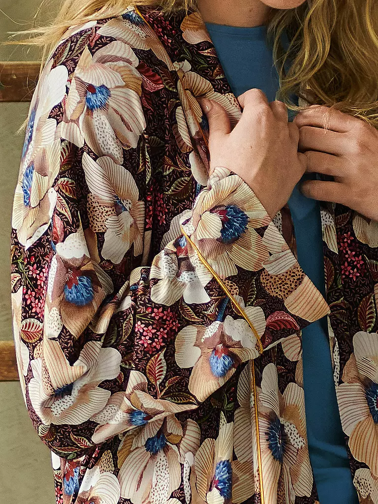 PIP STUDIO | Morgenmantel - Kimono NISHA ROSITA | braun