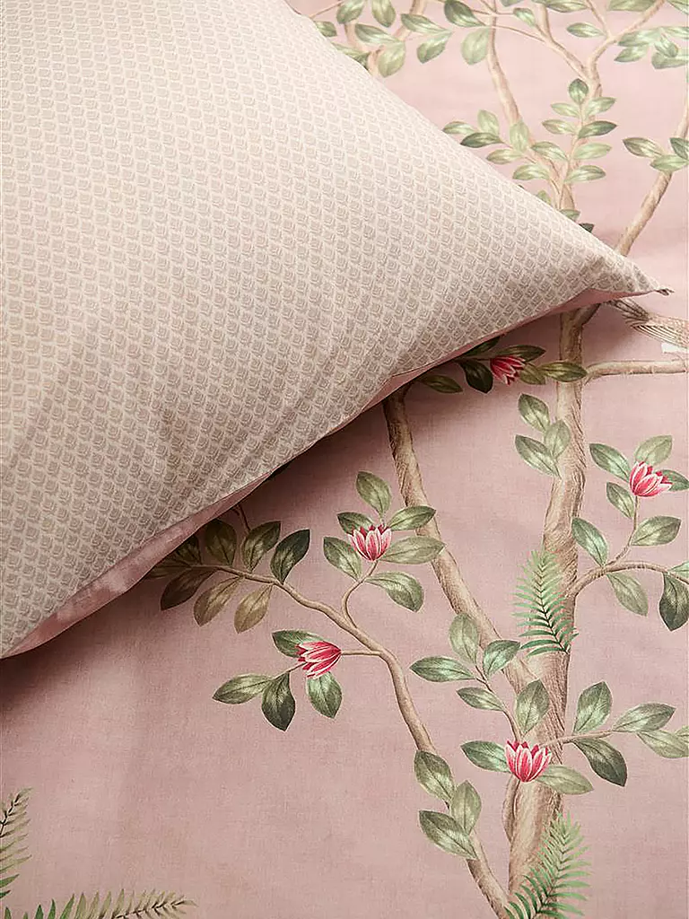 PIP STUDIO | Perkal Bettwäsche FATA MORGANA 70x90cm/140x200cm Rosa | beige