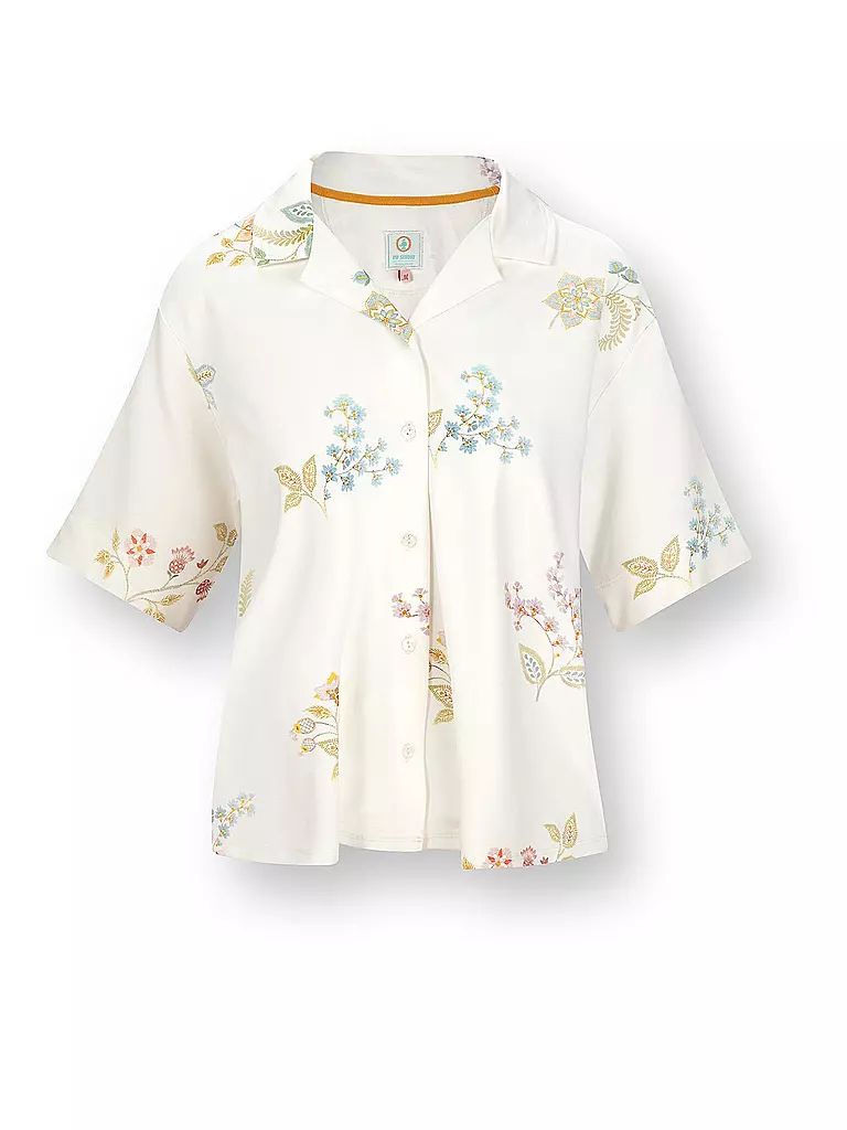 PIP STUDIO | Pyjamashirt FLORA | weiss