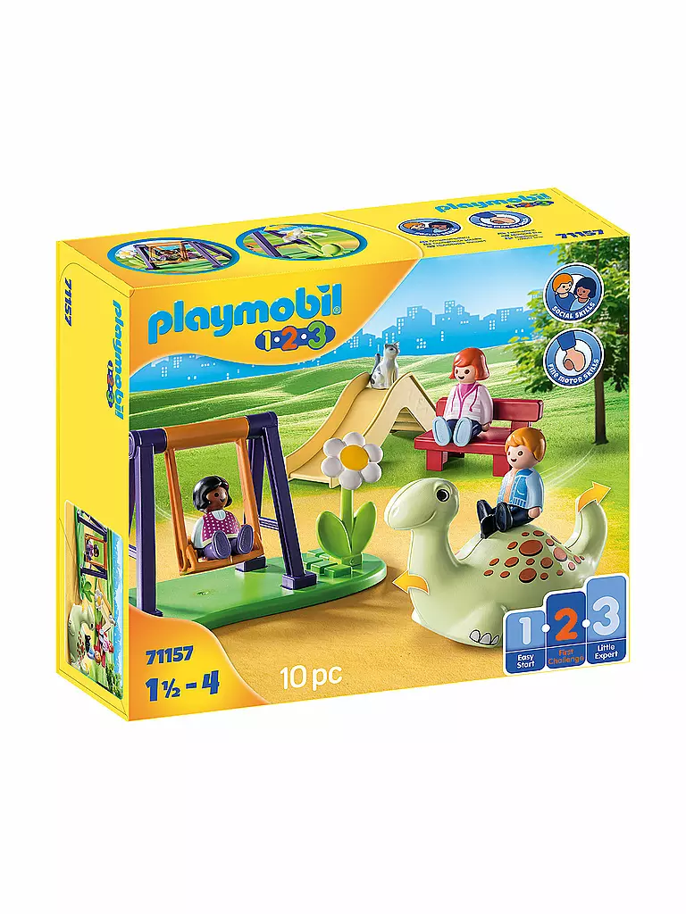 PLAYMOBIL | 1,2,3 - Spielplatz 71157 | keine Farbe