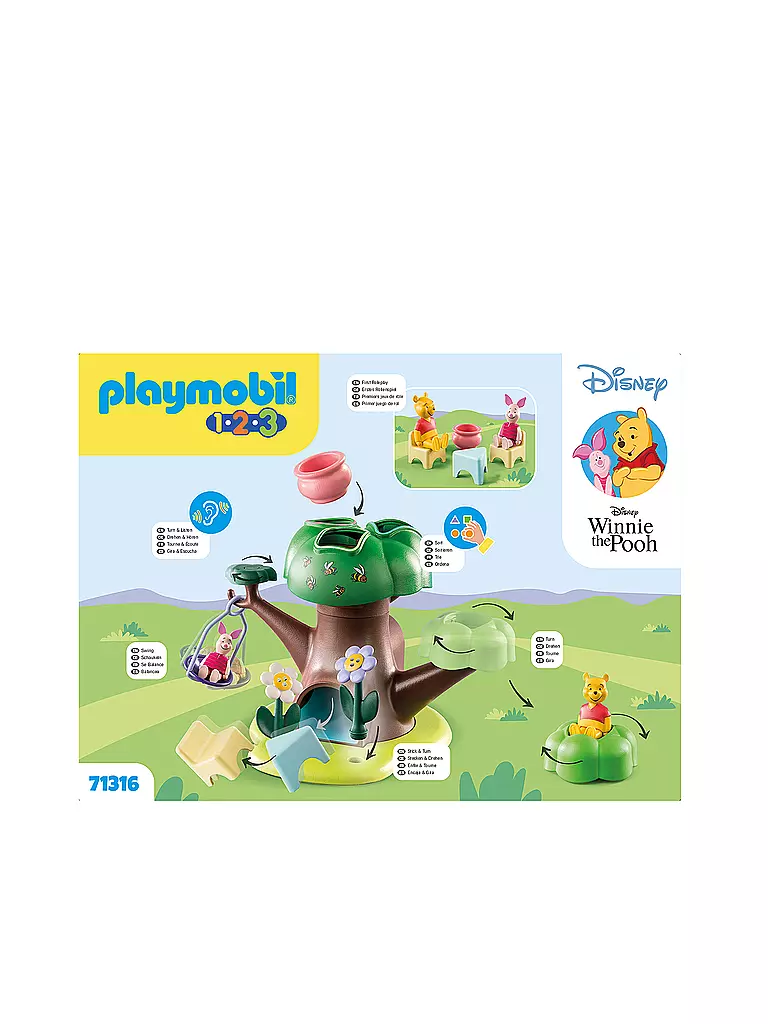 PLAYMOBIL | 1.2.3 & Disney: Winnies & Ferkels Baumhaus | keine Farbe