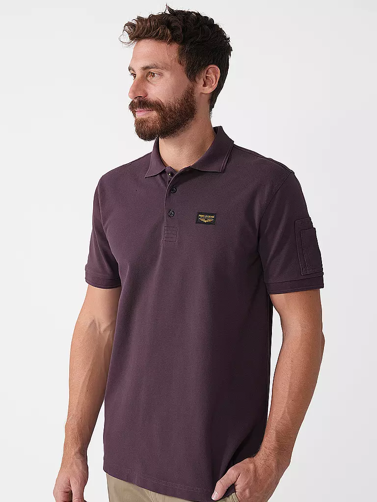 PME LEGEND | Poloshirt  | dunkelrot