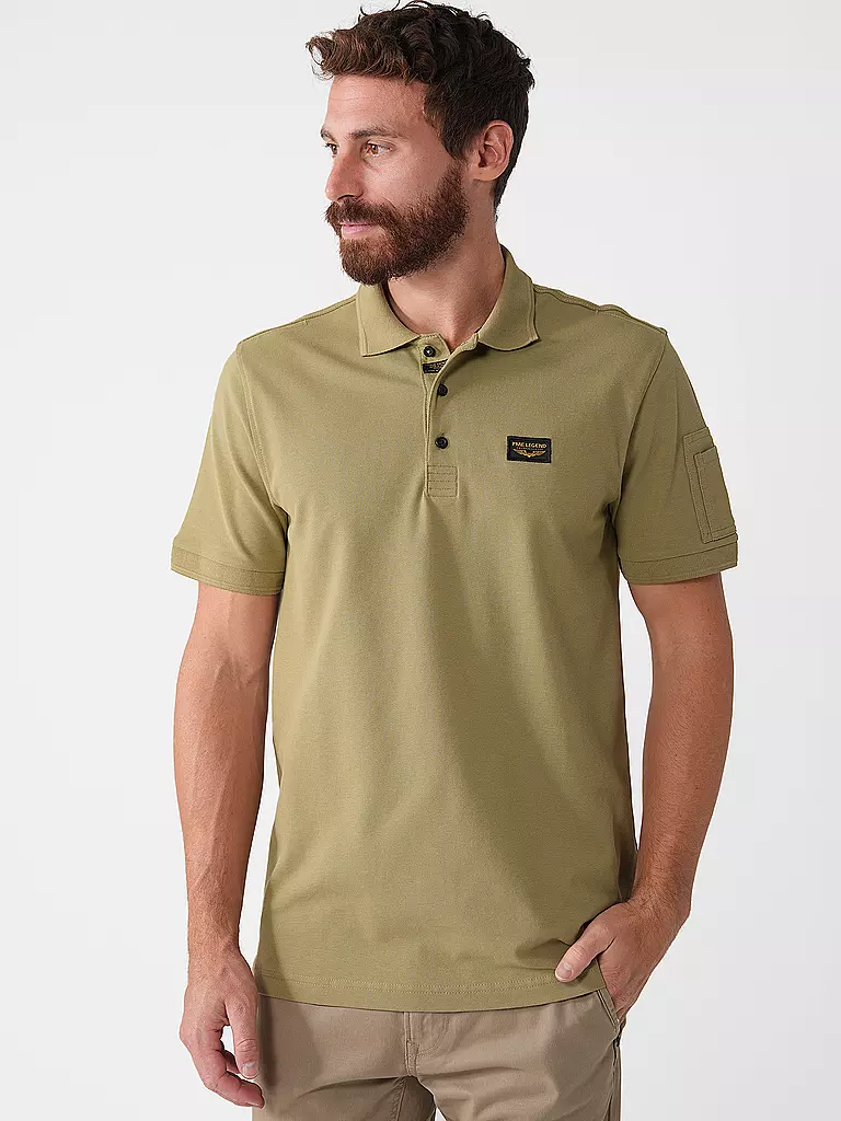 PME LEGEND | Poloshirt | grün