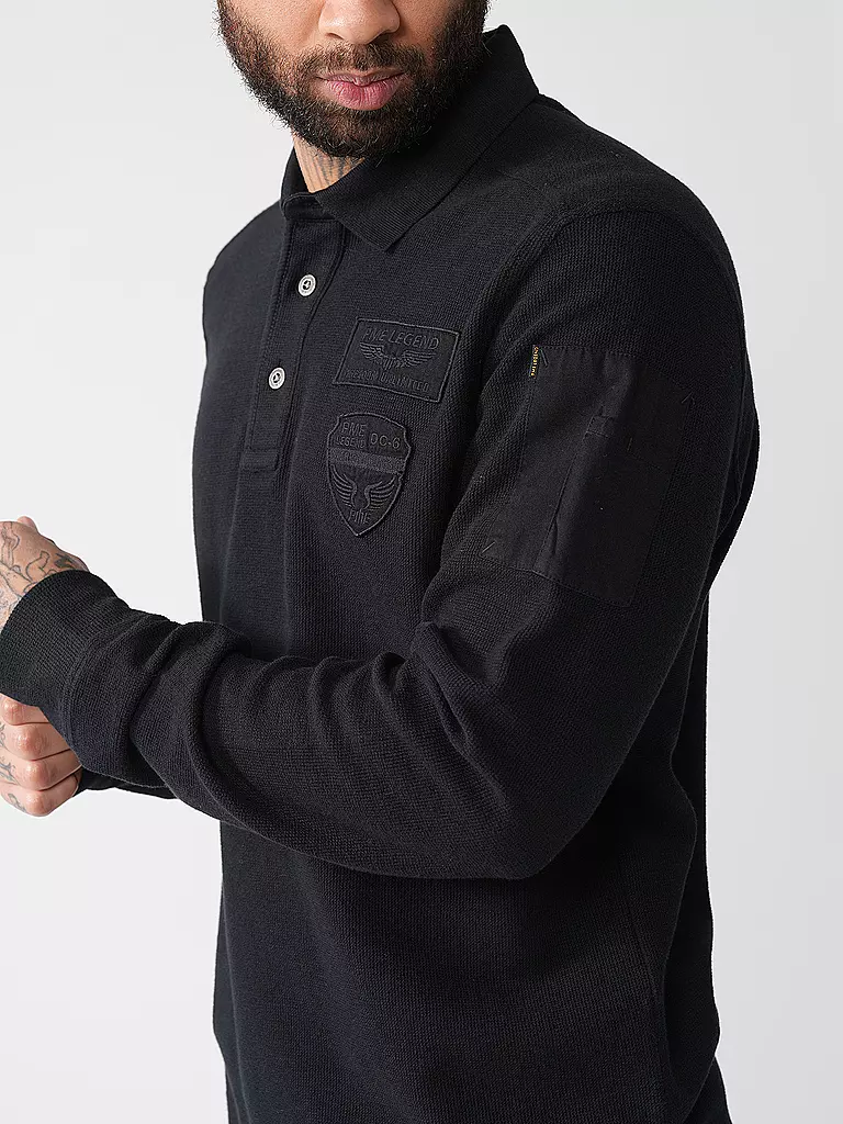 PME LEGEND | Poloshirt | schwarz