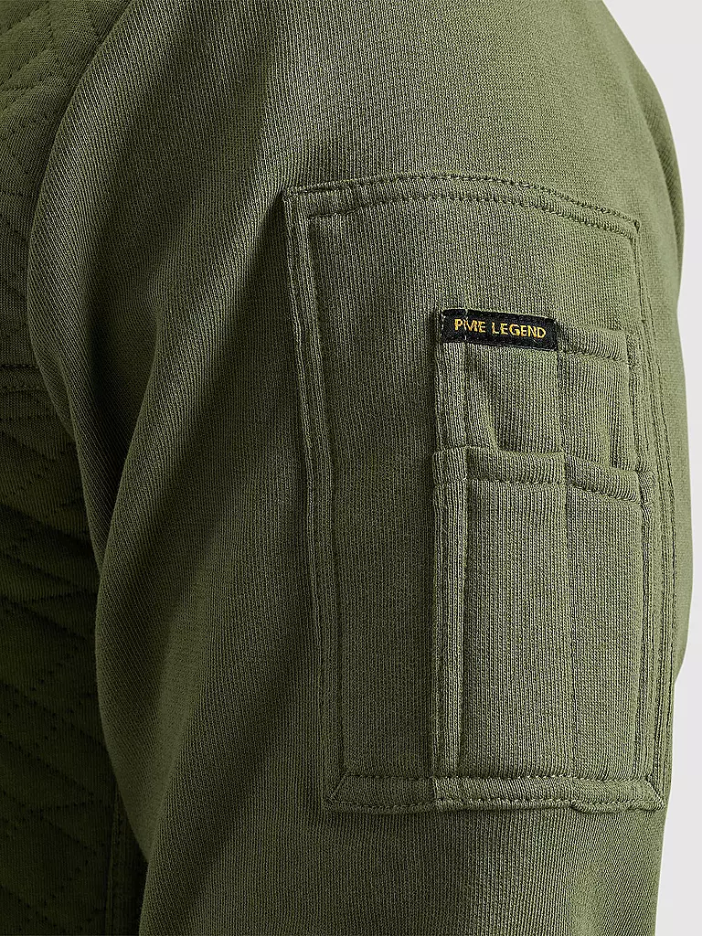 PME LEGEND | Sweatjacke  | olive