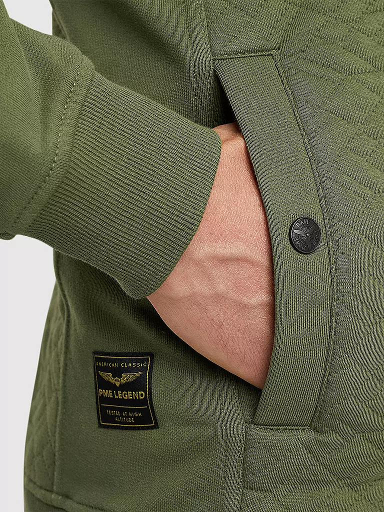 PME LEGEND | Sweatjacke  | olive