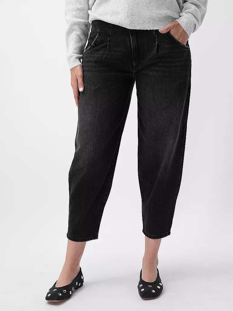 PNTS | Jeans THE O SHAPE | schwarz