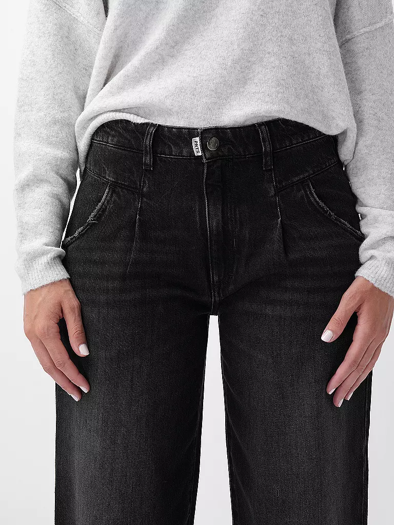 PNTS | Jeans THE O SHAPE | schwarz