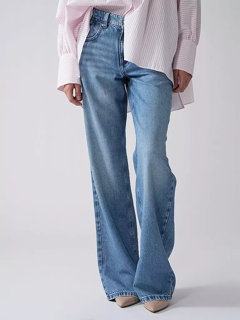 PNTS | Jeans Wide Leg 09_THE BAGGY | blau